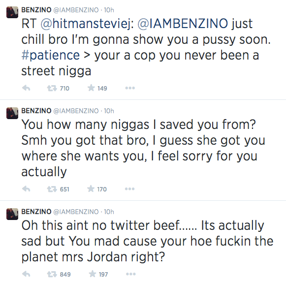 Manufactured Drama Stevie J Tries To Out Benzinos Fiancée Leaks Sexual Pics On Twitter 